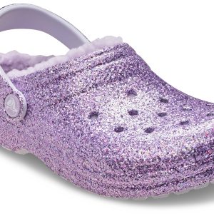 Toddler Classic Lined Chunky Glitter Clog - 212342-5BR