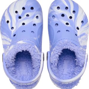 Kids’ Baya Lined Marbled Clog - 211918-5PZ