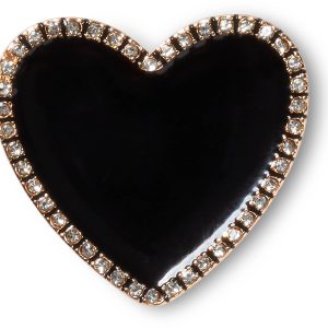 Black Heart with Gold Outline - 10011084-001
