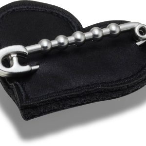 Black Heart with Safety Pin - 10016931-001