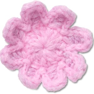 Crochet Light Pink Flower - 10016551-001