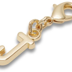 Gold Letter J Charm - 10017218-001