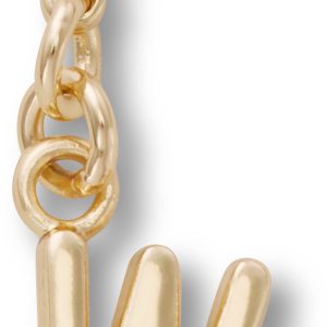 Gold Letter W Charm - 10017231-001