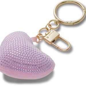 Plush Gem Heart Bag Charm Ppl - 212285-510