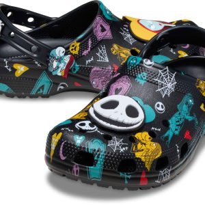 Disney Tim Burton's The Nightmare Before Christmas Jack and Sally Classic Clog - 211419-90H
