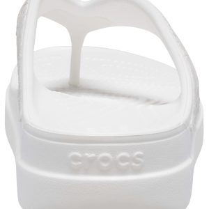 Women's Crocs Sloane Glitter Wedge Flip - 207665-100