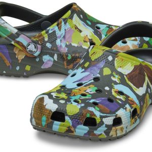 Classic Painted Floral Clog - 211587-0LD
