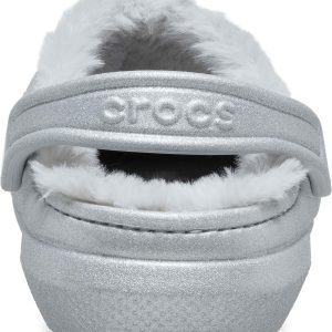 Classic Fuzz Lined Glitter Clog - 211928-040