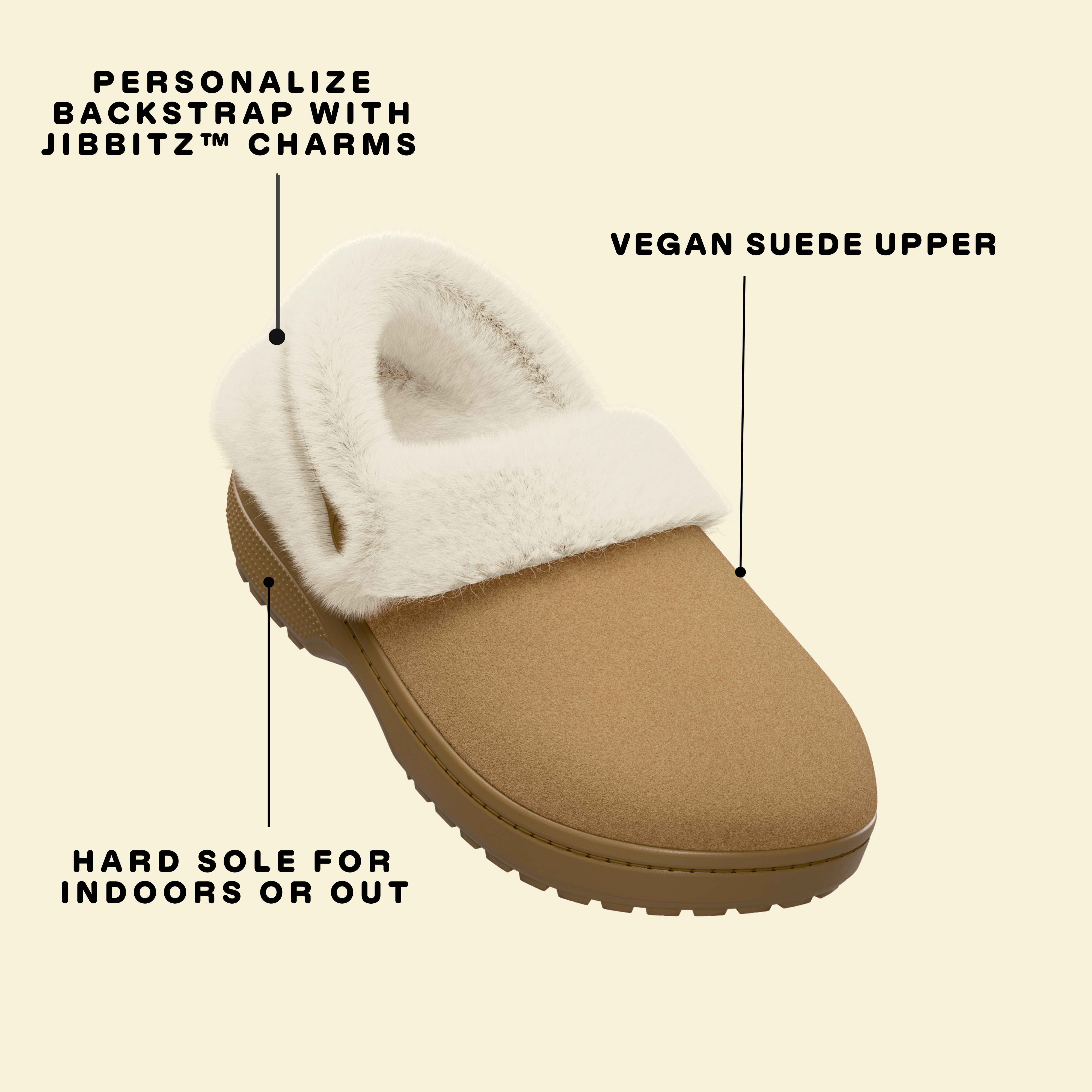Classic Unfurgettable Vegan Suede Clog - 212106-2EY