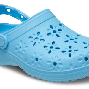 Classic Floral Cut-Out Clog - 210927-4WD