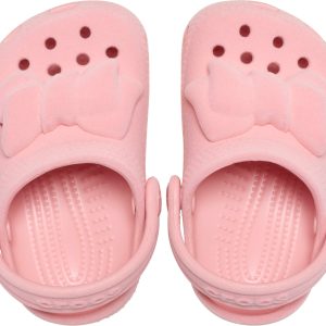 Infant Crocs Littles™ Velvet Bow Clog - 211893-78U